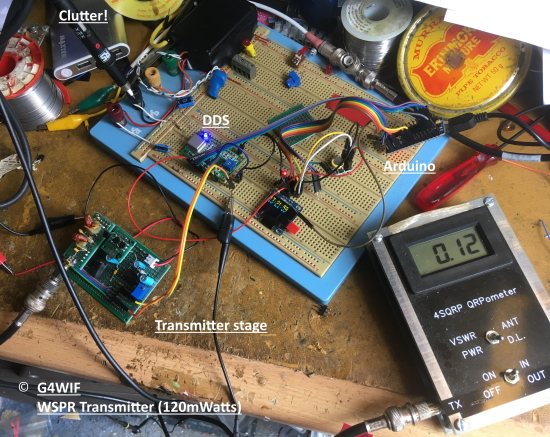 On the breadboard